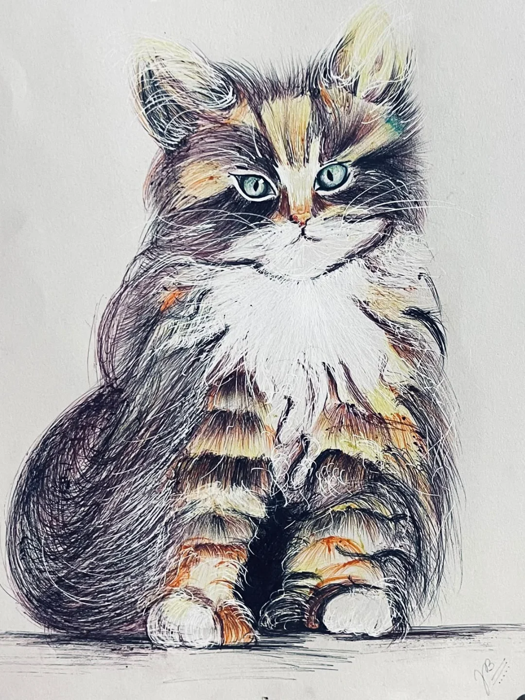Pen Art course example
