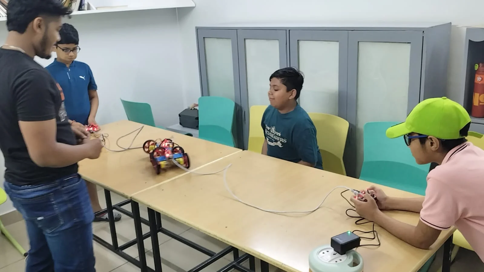 Robotics session photo 8